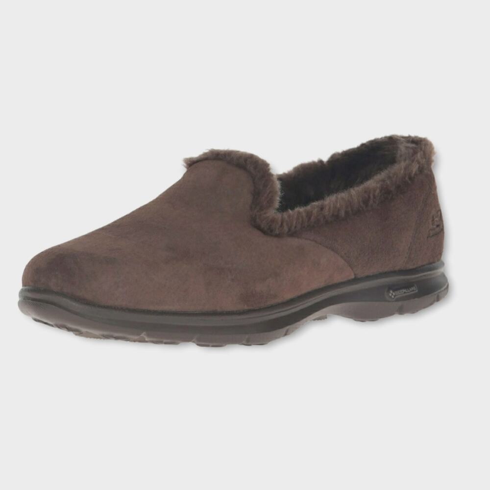 Skechers Performance Goga Mat Technology Go Step Velvety Suede Shoe